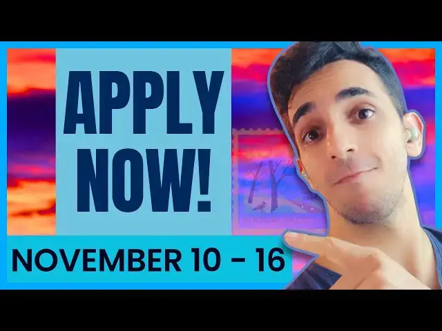 Video thumbnail for Currently Open Scholarships for International Students | November 10 - 16