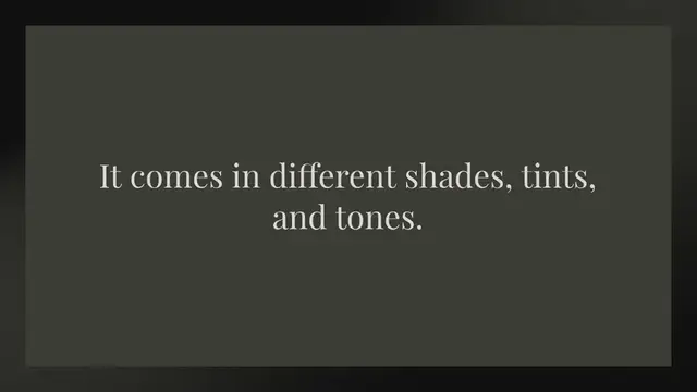 Video thumbnail for Is Heather a shade of GREY?