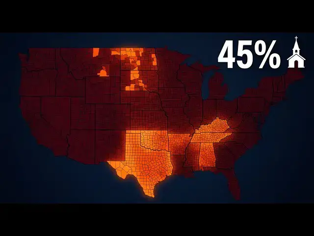 Video thumbnail for The US County With the Highest Evangelical Protestant Share in the Nation