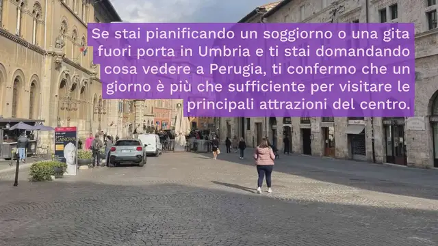 Video thumbnail for COSA VEDERE A PERUGIA IN 1 GIORNO: ITINERARIO (+ MAPPA)