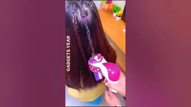 Video thumbnail for Product Link in Bio ✅ | Kids DIY Automatic Hair Braider | #viral