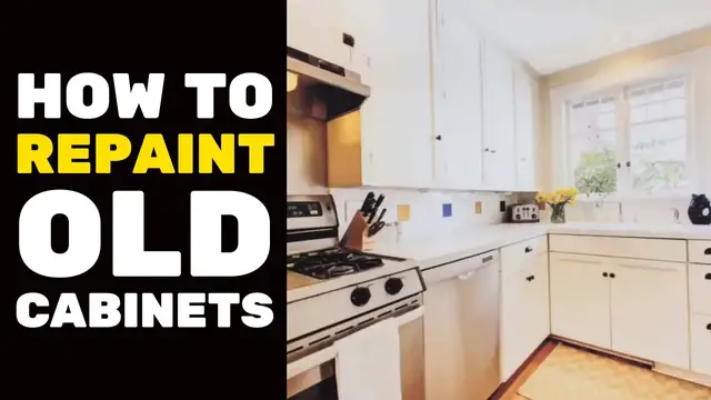 'Video thumbnail for BASEMENT FINISHING COURSE VIDEO: How to Repaint Old Cabinets'