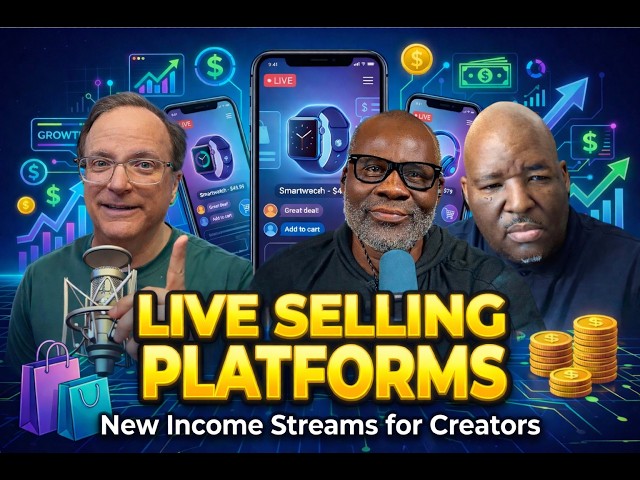 Video thumbnail for How Live Selling Platforms Are Creating New Income Streams for Creators