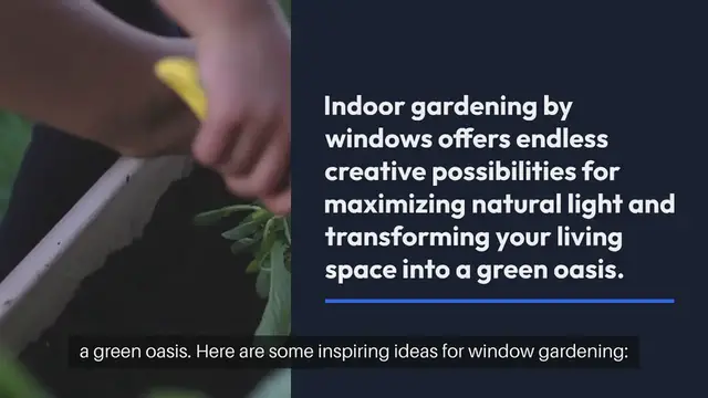 Video thumbnail for Indoor Gardening Window Ideas