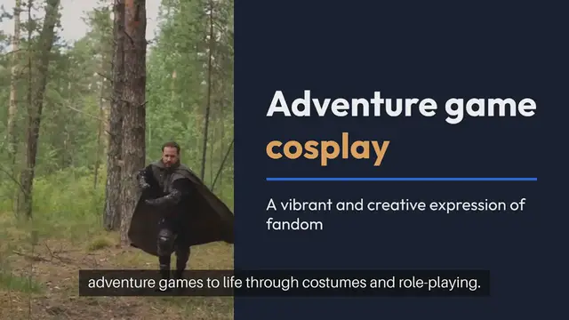 Video thumbnail for Adventure Game Cosplay