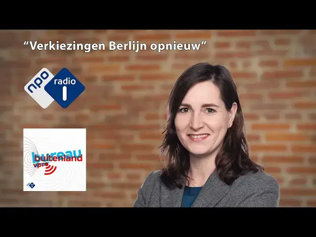 Video thumbnail for 2022-11-23 Ulrike Nagel op Radio 1: Bureau Buitenland - Verkiezingen Berlijn opnieuw