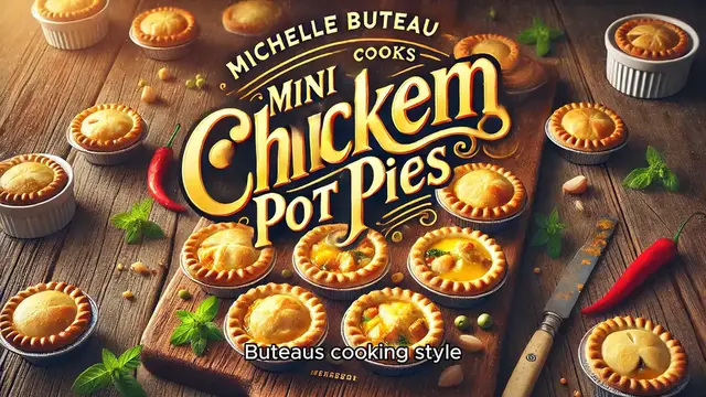 'Video thumbnail for Michelle Buteau Cooks Mini Chicken Pot Pies '