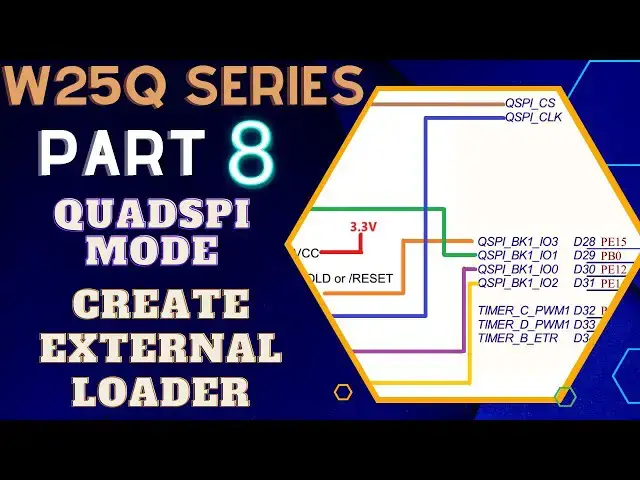 Video thumbnail for W25Q FLASH Memory || Part 8 || How to create an External Loader