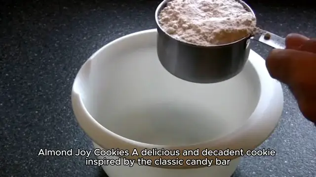 Video thumbnail for almond joy cookies recipe