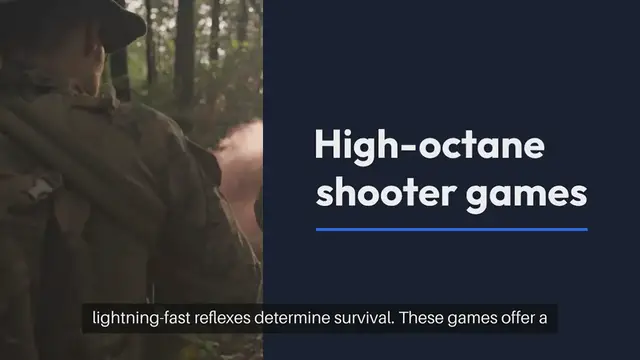 Video thumbnail for High Octane Shooter Games