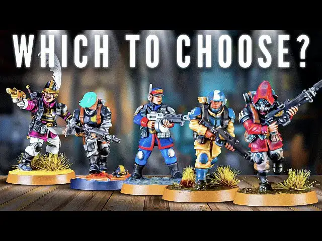 'Video thumbnail for Paint 10 Imperial Guard Regiments (Part 1)'