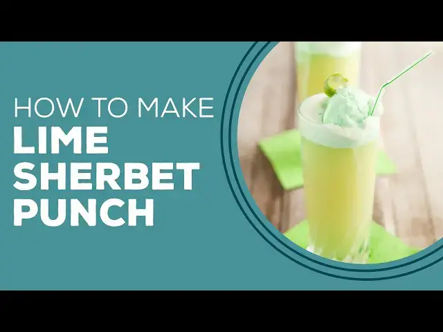 Video thumbnail for Blast from the Past: Lime Sherbet Punch Recipe