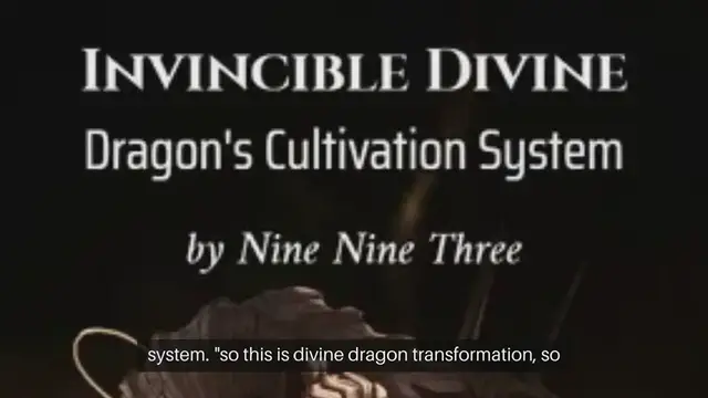 Video thumbnail for Invincible Divine Dragon's Cultivation System :Chapter 1