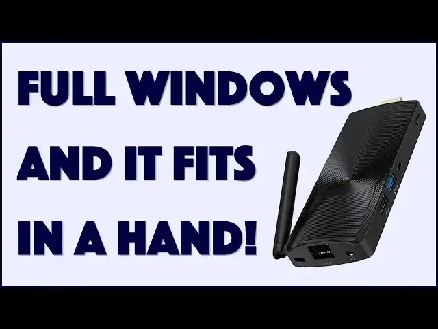 'Video thumbnail for The Amazing Azulle Access3 Tiny Stick PC - Reviewed'