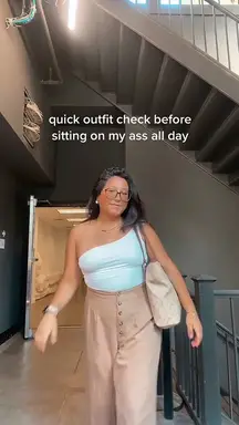 'Video thumbnail for spring outfit ideas'