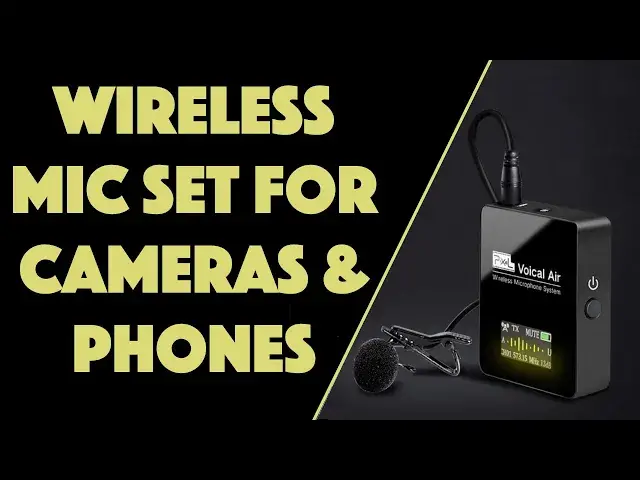 'Video thumbnail for Pixel Voical Air Wireless Microphone Kit  -- DEMO & REVIEW'