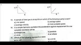 Video thumbnail for 11th Physics Public Exam March 2019 - Model Question Papers (Tirunelveli District) (English Medium)
