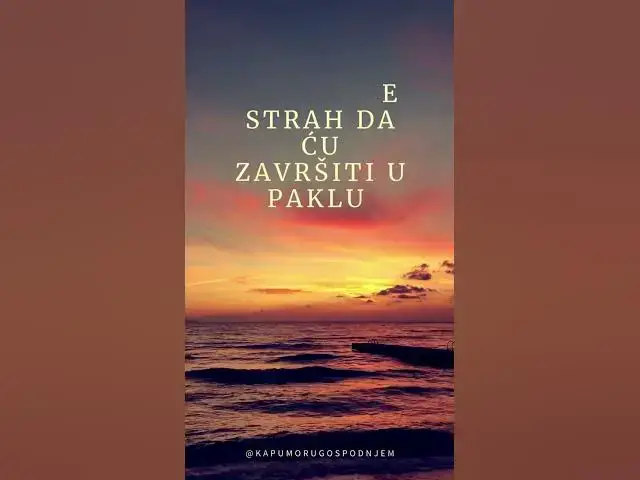 Video thumbnail for RAZLOG ŠTO VOLIM BOGA