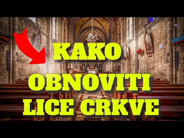 Video thumbnail for Kako obnoviti lice crkve??? Tko to treba odraditi???