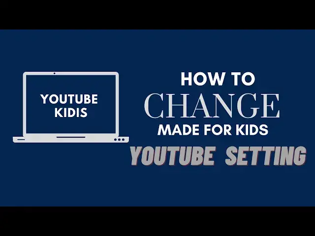'Video thumbnail for Made For Kids YouTube Video Setting | Made For Kids ki setting kese krain | Qamar Tech Channel'