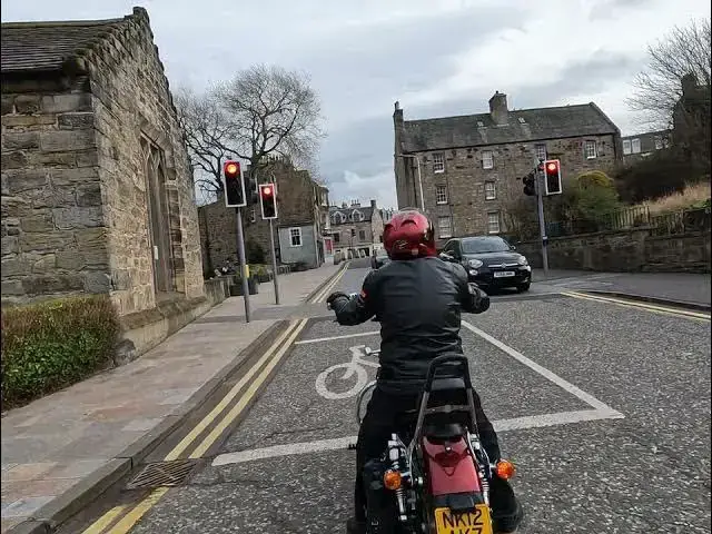 Video thumbnail for Bikers Cove, South Queensferry.