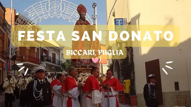 'Video thumbnail for Festa San Donato in Puglia'