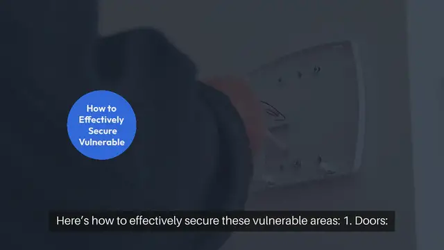Video thumbnail for Reinforcing Entry Points for Home Safety