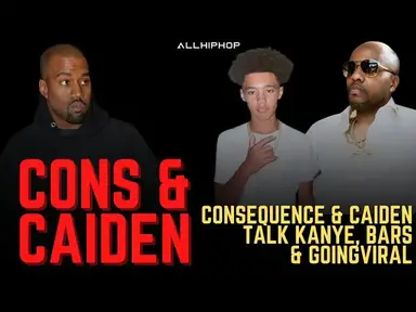 'Video thumbnail for Consequence & Caiden The Crownholder Talk Kanye Collab, Viral Freestyle & Carrying the Hip-Hop Torch'