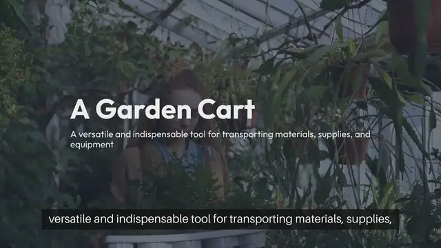 'Video thumbnail for Garden Cart'