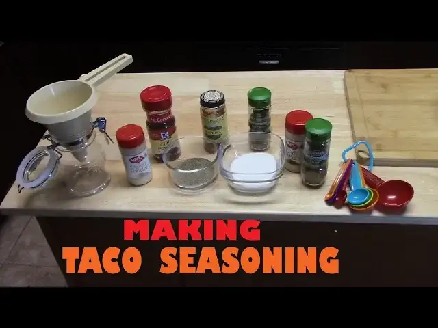 Video thumbnail for HOW TO MAKE A BIG BATCH OF TACO SEASONING