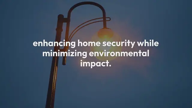 Video thumbnail for Energy Efficient Security Lighting