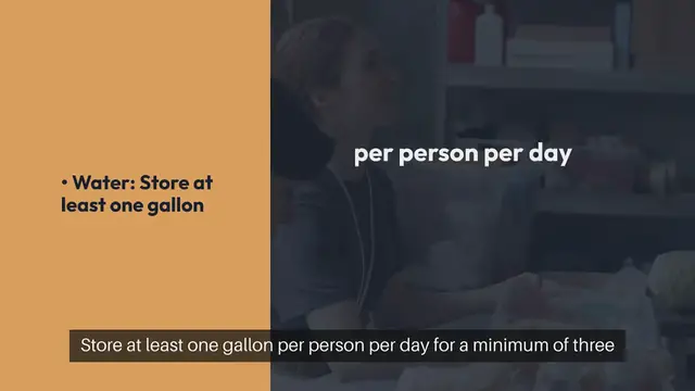 Video thumbnail for Building an Emergency Survival Kit