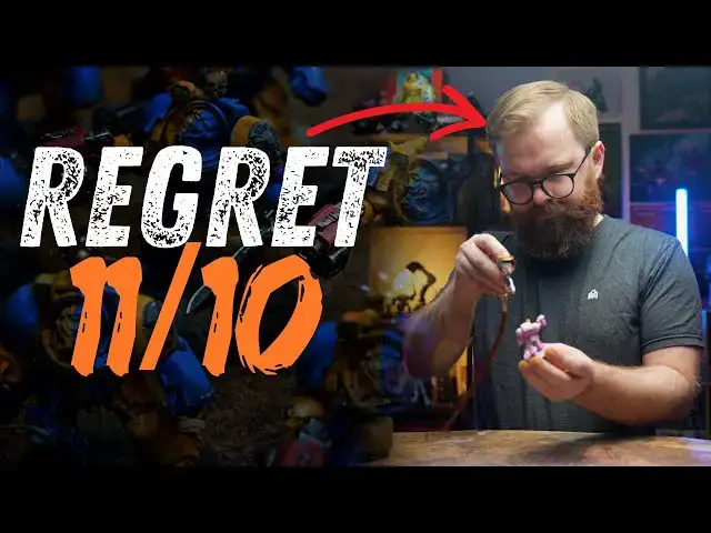 'Video thumbnail for Airbrushing My First Army & Making it Needlessly Hard'