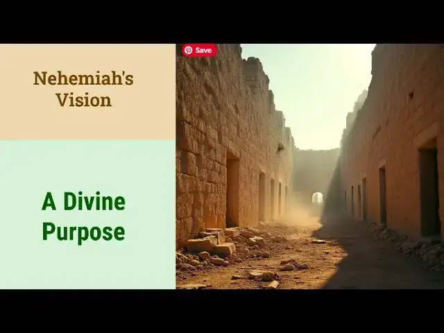 'Video thumbnail for Nehemiah Rebuild the Walls'