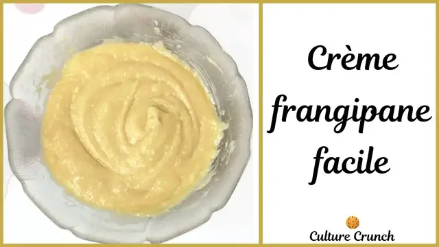 'Video thumbnail for LA CRÈME FRANGIPANE FACILE'