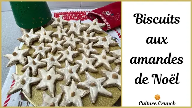 'Video thumbnail for LES BISCUITS DE NOËL AUX AMANDES'