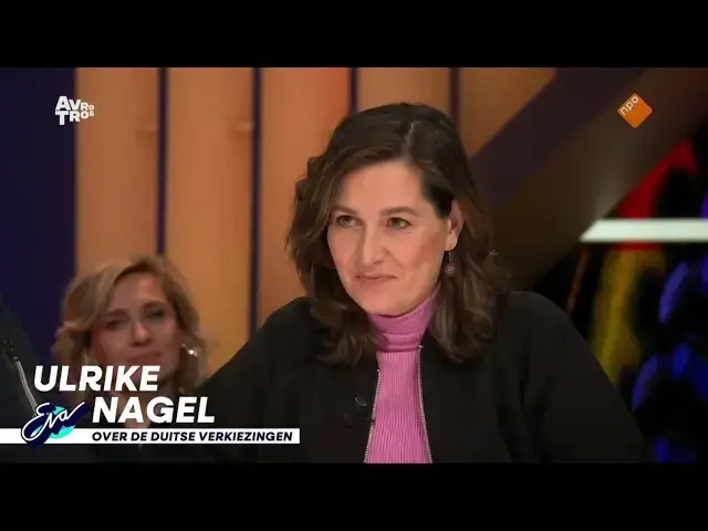 Video thumbnail for 2025-02-04 Ulrike Nagel bij Eva Jinek - Spannende tijden in Duitsland