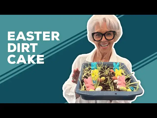 Video thumbnail for Love & Best Dishes: Easter Dirt Cake Recipe | Easy No Bake Dessert Ideas