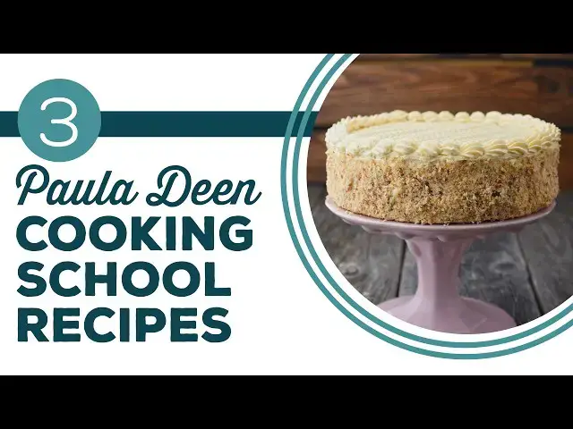 Video thumbnail for Full Episode Fridays: Cooking School | 3 Paula Deen Cooking School Recipes