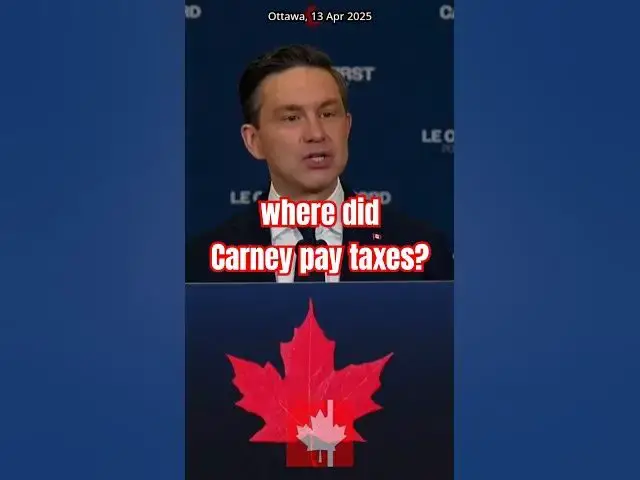 'Video thumbnail for He's Canada's PM and he can't say whether he paid taxes in Canada'