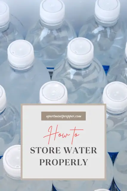 Video thumbnail for How to Store Water Properly