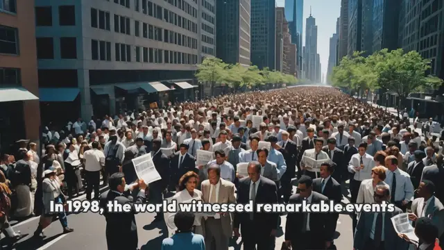 Video thumbnail for Milestones of 1998 A Year of Change