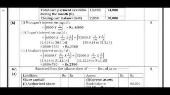 Video thumbnail for 12th Accountancy  Public Exam March 2019 Answer Key | English Medium | Team Aspirants