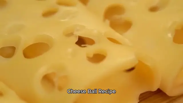 Video thumbnail for cheese ball recipe