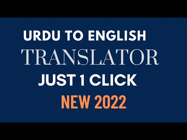 'Video thumbnail for Translate Urdu To English | Android Keyboard Ki Secret Setting kese krain | Qamar Tech Channel'