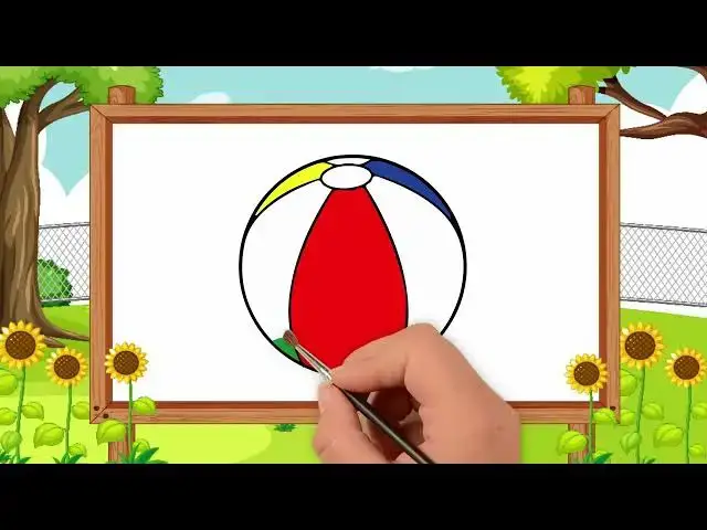 'Video thumbnail for Ball coloring Drawing - How To Coloring Ball #coloring #drawings'