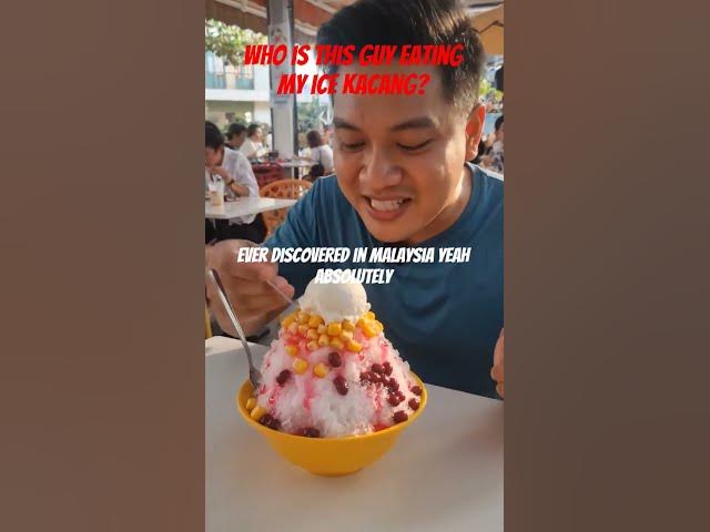 Video thumbnail for Who is this guy eating my Ice Kacang? #foodie #adayinthelifeinasia #exploreanddiscover