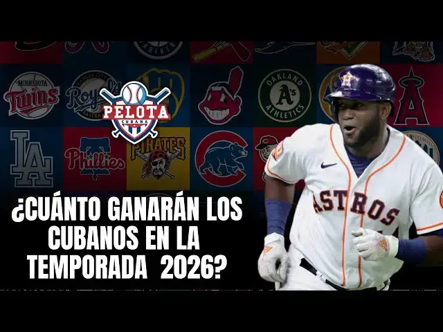 Video thumbnail for ¿Cuánto ganarán los peloteros cubanos en MLB 2026?