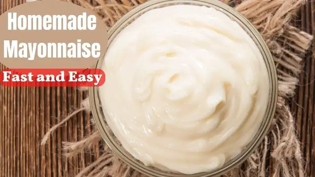 'Video thumbnail for Fast and Easy Homemade Mayonnaise'