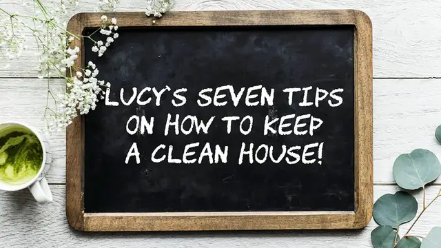 Video thumbnail for SEVEN TIPS AND HABITS ON HOW TO KEEP A CLEAN HOUSE Simply Lucy